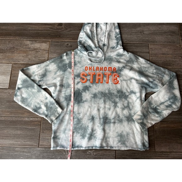 Oklahoma State Tie Dye Hoodie Sweatshirt NCAA College US‎ Apparel Women's Med - Picture 2 of 4